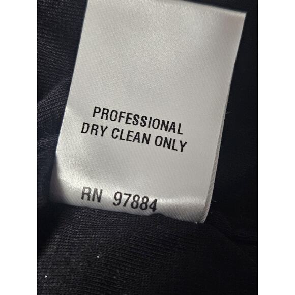 Tart Collections Faux Fur Trim Coat Jacket w/ Matching Dress Black & White Aztec - Picture 6 of 11